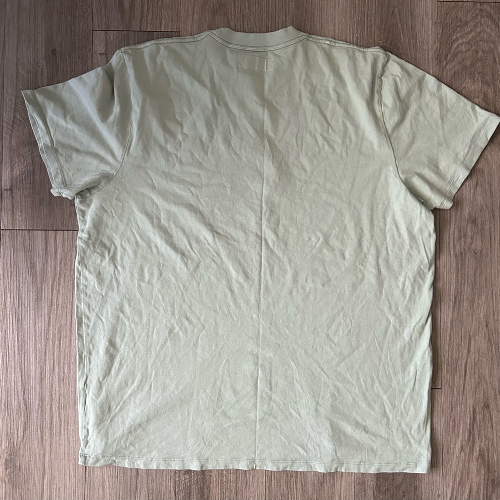 Abercrombie & Fitch Embroidered Short Sleeve Tee, Mint Green, XXL - Picture 4 of 6